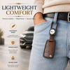JVCV® Premium Metal & Leather Key Cover – Compatible with Skoda Kushaq, Octavia, Kodiaq, Superb & Volkswagen Taigun, Tiguan, Virtus Folding Key