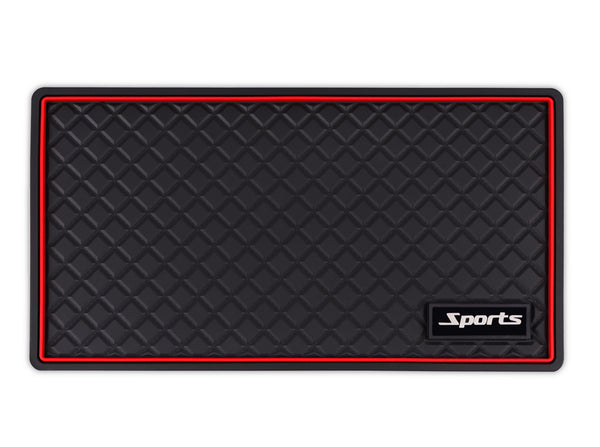 JVCV® Anti‑Slip Car Dashboard Mat – Magic Sticky PU Grip Pad for Phones, Sunglasses, Keys & More