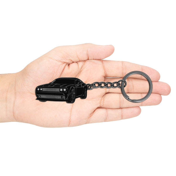 JVCV® Metal Car Model Keychain – Premium Automotive Keyring & Stylish Gift for Car Lovers, Enthusiasts & Collectors