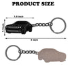 JVCV® Metal Car Model Keychain – Premium Automotive Keyring & Stylish Gift for Car Lovers, Enthusiasts & Collectors