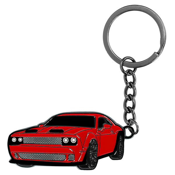JVCV® Metal Car Model Keychain – Premium Automotive Keyring & Stylish Gift for Car Lovers, Enthusiasts & Collectors