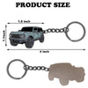 JVCV® Metal Car Model Keychain – Premium Automotive Keyring & Stylish Gift for Car Lovers, Enthusiasts & Collectors