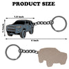 JVCV® Metal Car Model Keychain – Premium Automotive Keyring & Stylish Gift for Car Lovers, Enthusiasts & Collectors