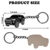 JVCV® Metal Car Model Keychain – Premium Automotive Keyring & Stylish Gift for Car Lovers, Enthusiasts & Collectors