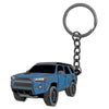 JVCV® Metal Car Model Keychain – Premium Automotive Keyring & Stylish Gift for Car Lovers, Enthusiasts & Collectors