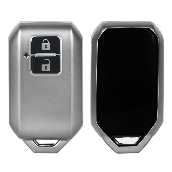 JVCV® Soft Matte Finish TPU Cover Compatible with Suzuki & Toyota smart key