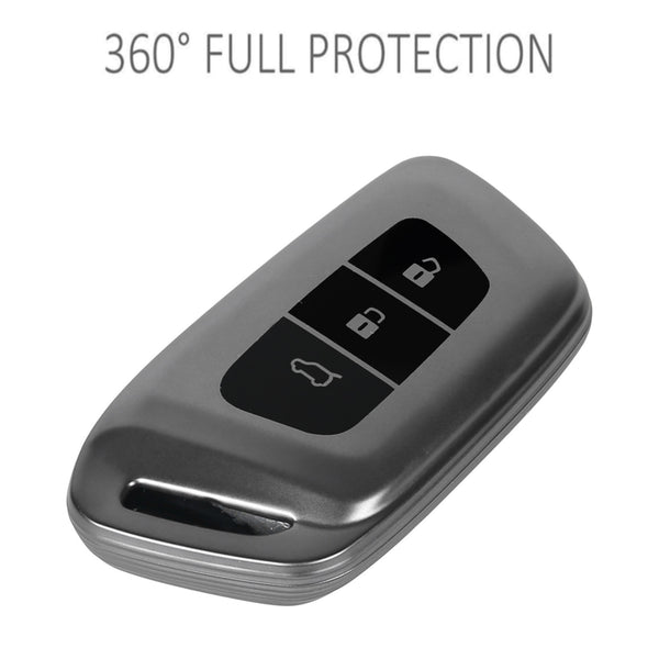 JVCV® Soft Matte Finish TPU Key Cover Compatible with MG Smart Key