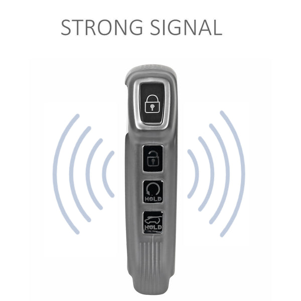 JVCV® Soft Matte Finish TPU Cover Compatible with Kia Smart Key