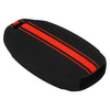 Car Key Cover Compatible with Hyundai Verna 2023 Car 4 Button Smart Key - Rally Stripe (Black Red)