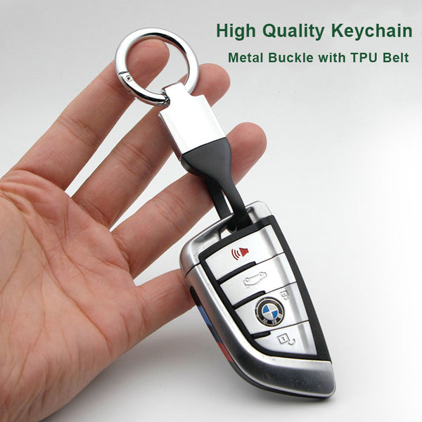 Universal Zinc Alloy Keychain – Lightweight Ring Hook Accessories Holder & Organizer for Car, Bike, Home, Office Keys for Men & Women | Premium Durable Key Holder