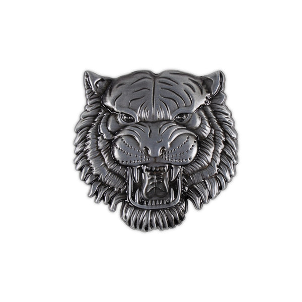JVCV® 3D Metal Tiger Sticker – Chrome Emblem Badge for Cars, Bikes, Laptops, Helmets & More