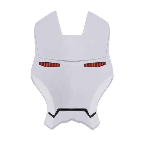 JVCV® 3D Metal Iron M Emblem – Chrome Finish Sticker Badge for Cars, Bikes, Laptops, Helmets & More