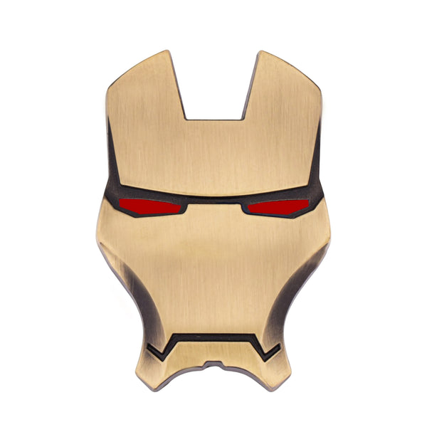 JVCV® 3D Metal Iron M Emblem – Chrome Finish Sticker Badge for Cars, Bikes, Laptops, Helmets & More