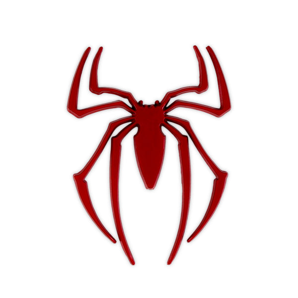JVCV® 3D Metal Spider Sticker – Chrome Emblem Badge for Cars, Bikes, Laptops, Helmets & More