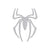JVCV® 3D Metal Spider Sticker – Chrome Emblem Badge for Cars, Bikes, Laptops, Helmets & More
