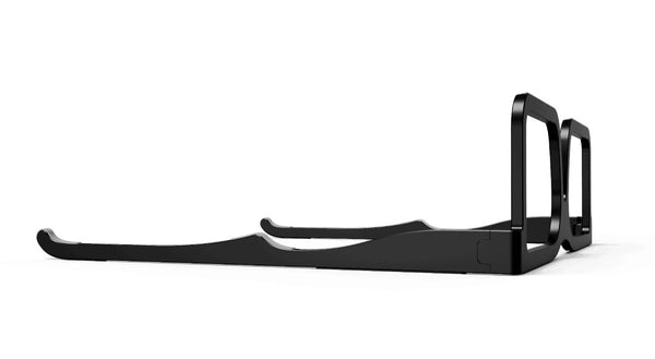 JVCV® Aluminum Ergonomic Laptop Stand – Foldable, Portable Cooling Riser for MacBook, Notebook & Tablets (10–15.6")