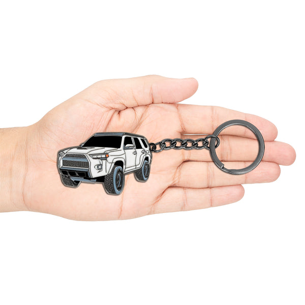 JVCV® Metal Car Model Keychain – Premium Automotive Keyring & Stylish Gift for Car Lovers, Enthusiasts & Collectors