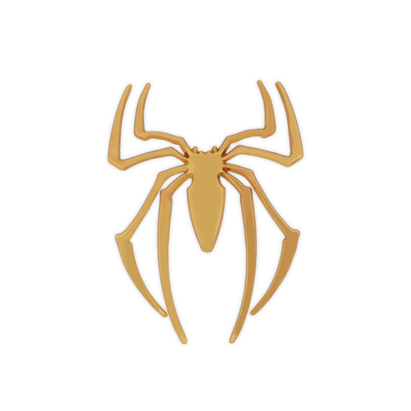 JVCV® 3D Metal Spider Sticker – Chrome Emblem Badge for Cars, Bikes, Laptops, Helmets & More