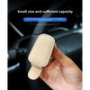Single Pack Sunglasses Holder for Car Visor - Magnetic Leather Sunglasses Holder and Ticket Card Clip - Car Visor Accessories