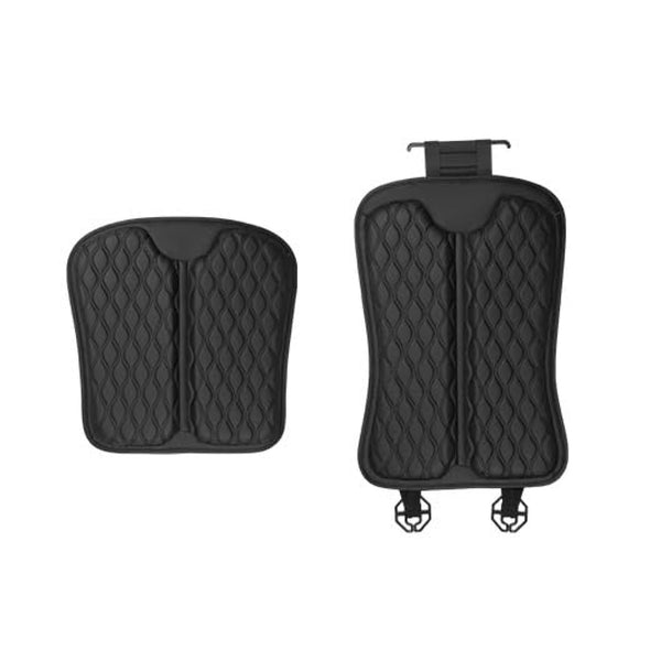 JVCV® Premium 2-in-1 Car Seat Cover Protector for Driver Seat – Faux Leather Cushion with Back Support | Universal Fit | Breathable Non-Slip Mat for SUV, Sedan, Hatchback