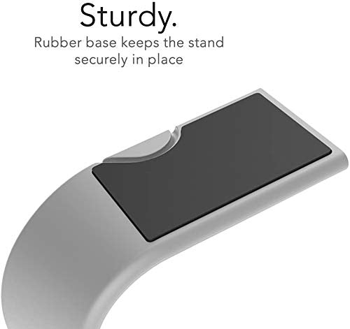 JVCV Sturdy Aluminum Platform Charger Stand Charging Dock Station Holder Cradle Compatible with Apple Watch/iWatch 2 3 4 38mm 40mm 42mm and 44 mm All Models