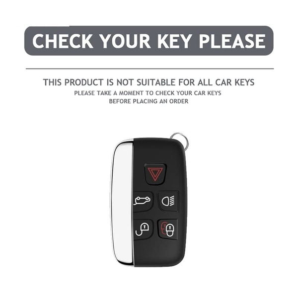 JVCV® Marble Gold Border TPU Key Cover Compatible with Hyundai Verna Push Button Start Car Key