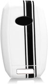 JVCV® Car Key Cover Compatible with Kia Folding Key - Rally Stripe