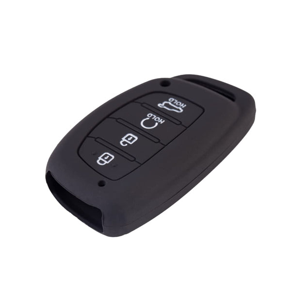 JVCV® Car Key Cover Compatible with New Hyundai Alcazar and Creta 4 Button Smart Key - Rally Stripe