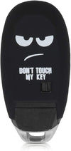 JVCV® Car Key Cover Compatible with Maruti Suzuki Baleno Ciaz Vitara Brezza S Cross Swift Ignis and Toyota Urban Cruiser Smart Key - Don't Touch My Key