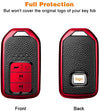 JVCV® Premium Soft TPU Leather Pattern Key Cover Compatible with Honda Smart Key