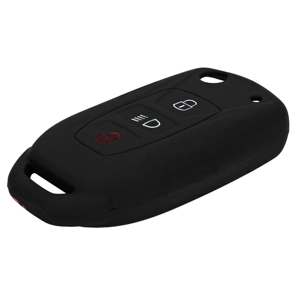 JVCV® Car Key Cover Compatible with Tata Curvv Tiago Tigor Punch Nexon Zest Bolt Safari Storme Flip Key - Rally Stripe