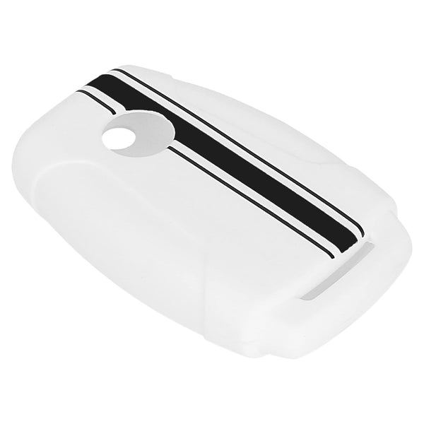 JVCV® Car Key Cover Compatible with Mahindra XUV 300 and Alturas G4 Flip Key - Rally Stripe