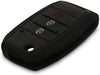 JVCV® Car Key Cover Compatible with Kia Folding Key - Rally Stripe