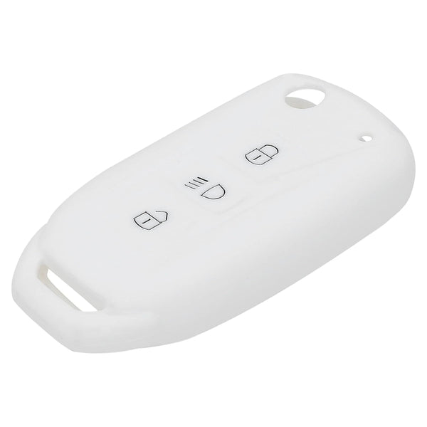 JVCV® Car Key Cover Compatible with Tata Curvv Tiago Tigor Punch Nexon Zest Bolt Safari Storme Flip Key - Rally Stripe