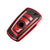 JVCV® Premium Soft TPU Leather Pattern Key Cover Compatible with BMW Smart Key