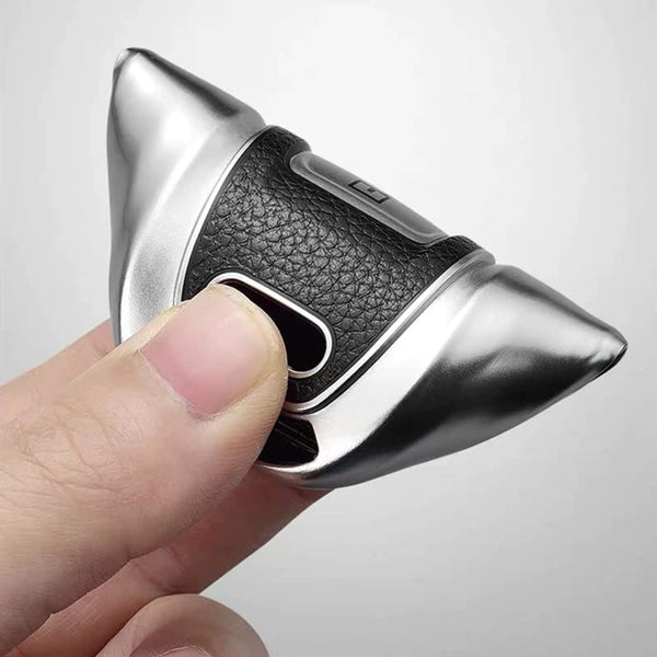 JVCV® Premium Soft TPU Leather Pattern Key Cover Compatible with Audi Smart Key