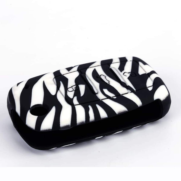 JVCV® Car Key Cover Compatible with Volkswagen Polo Vento Jetta Ameo Passat and Skoda Rapid Laura Superb Octavia Fabia Yeti Folding Key