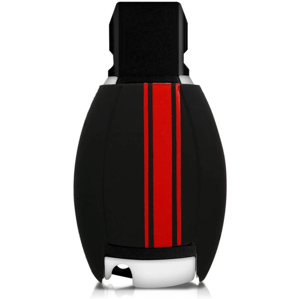 Car Key Cover Compatible with Mercedes Benz Smart Key - Rally Stripe