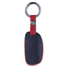 JVCV® Soft Handmade Leather Key Cover Compatible with New Hyundai Alcazar and Creta 4 Button Smart Key