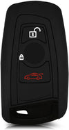JVCV® Car Key Cover Compatible with BMW Smart Key - Don't Touch My Key