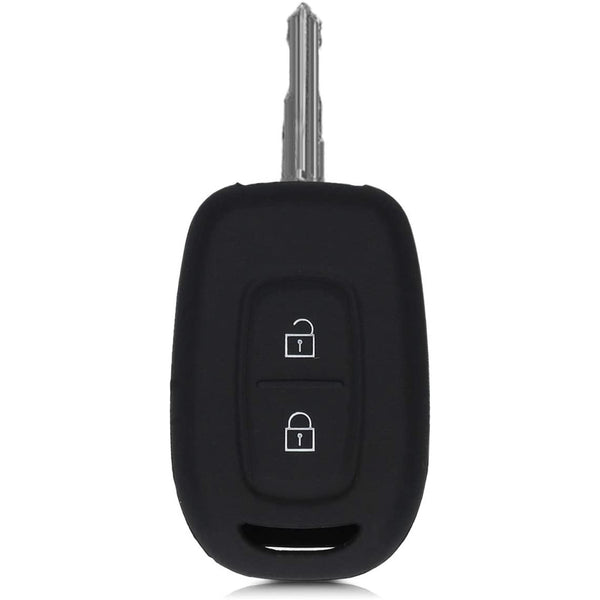 Car Key Cover Compatible with Renault Kiger, Kwid, Duster 2016, Triber 2 Button Remote Key - Rally Stripe