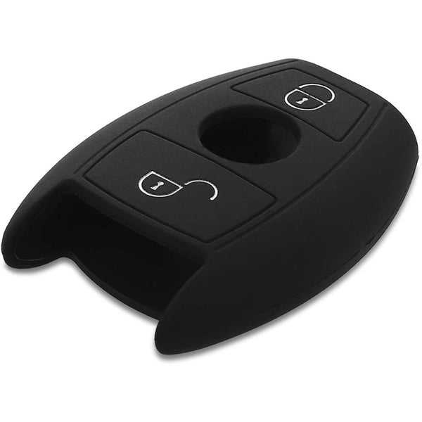Car Key Cover Compatible with Mercedes Benz Smart Key - Rally Stripe