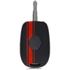 Car Key Cover Compatible with Renault Kiger, Kwid, Duster 2016, Triber 2 Button Remote Key - Rally Stripe