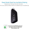 JVCV® Premium Soft TPU Leather Pattern Key Cover Compatible with Skoda Smart Key
