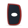 JVCV® Premium Soft TPU Leather Pattern Key Cover Compatible with Hyundai Smart Key