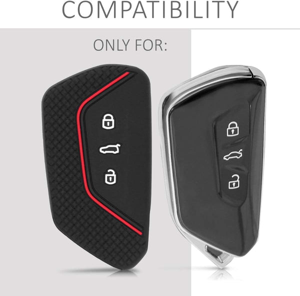 JVCV® Car Key Cover Compatible with Skoda Octavia 2021 - Don't Touch My Key