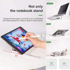 JVCV® Aluminum Ergonomic Laptop Stand – Foldable, Portable Cooling Riser for MacBook, Notebook & Tablets (10–15.6")