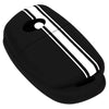JVCV® Car Key Cover Compatible with Hyundai Creta Venue Aura Elite i20 Grand i10 Nios Xcent 3 Button Flip Key - Rally Stripe