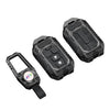 JVCV® Rugged Armor Metal Key Cover – Black Finish – Compatible with Suzuki Victoris, Jimny, Fronx, Grand Vitara, Baleno, XL6, Swift, Ertiga, Dzire & Toyota Urban Cruiser, Glanza, Hyryder – 2 Button Smart Key