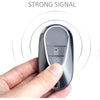 JVCV® Soft TPU Transparent Cover Compatible with Mercedes Benz S-Class G-Class E-Class 2022 Onwards 3 Button Smart Key with Keychain